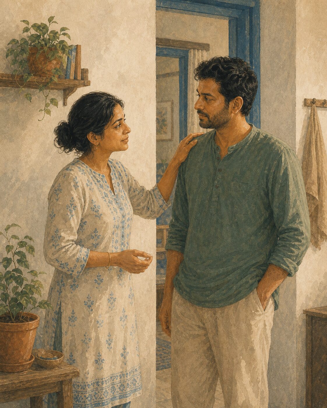 Anjali, a quiet evening, and a plan that slipped away again.