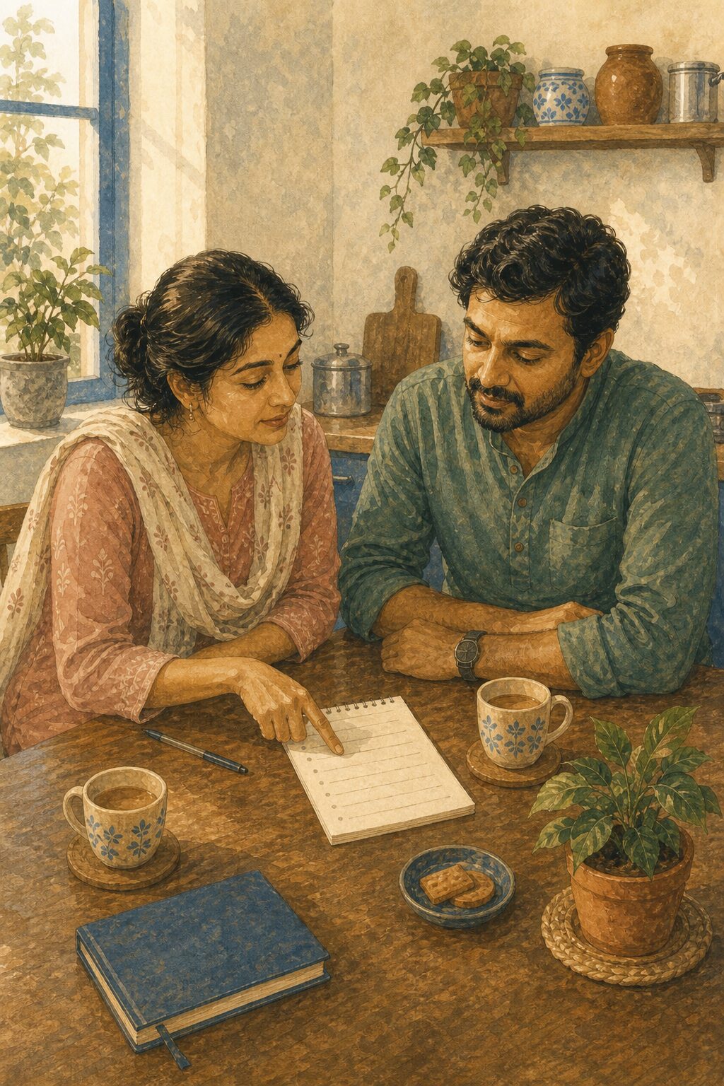 Reading the early signs together, in a calm week, before the weather turns.