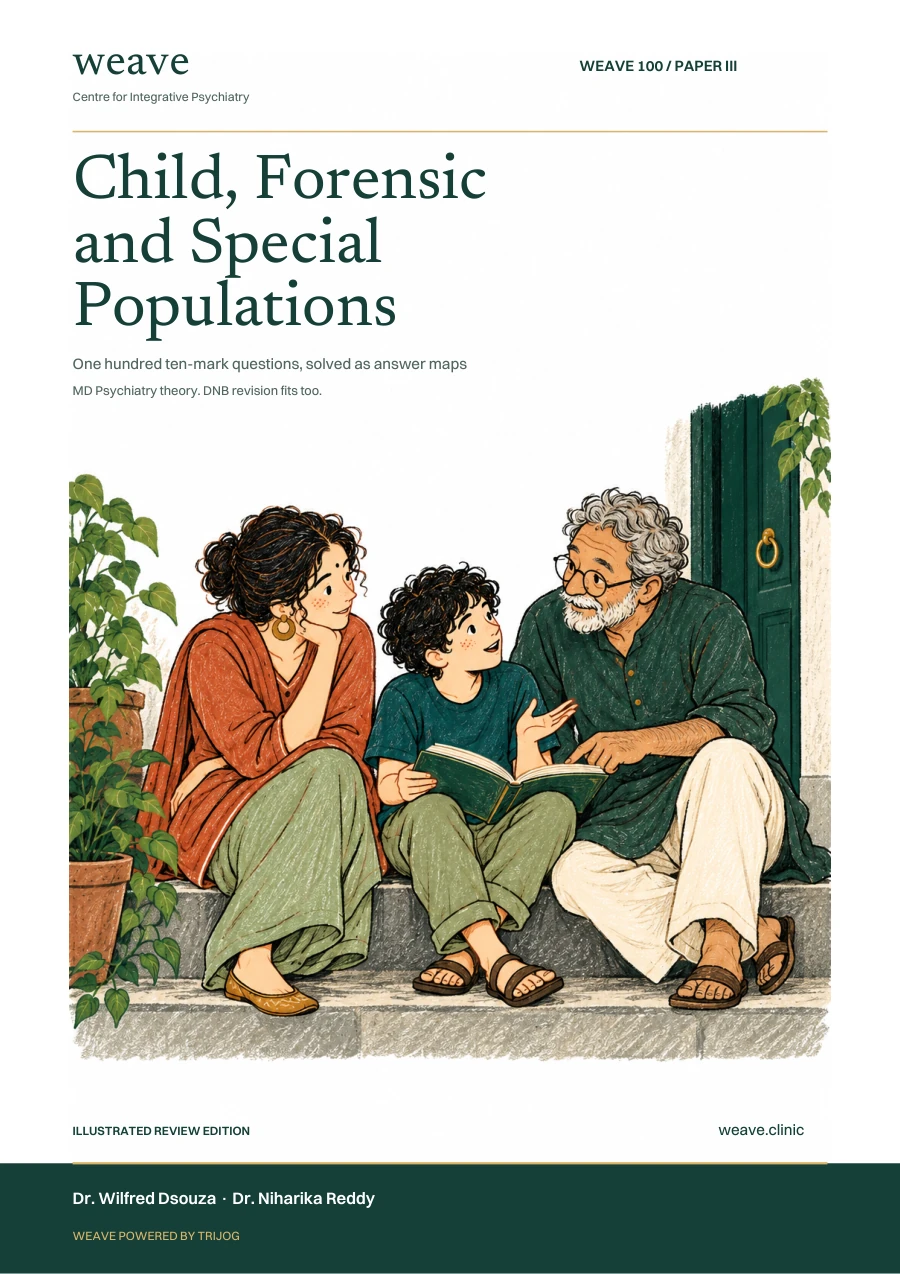 Weave 100+ Paper III: Child, Forensic and Special Populations